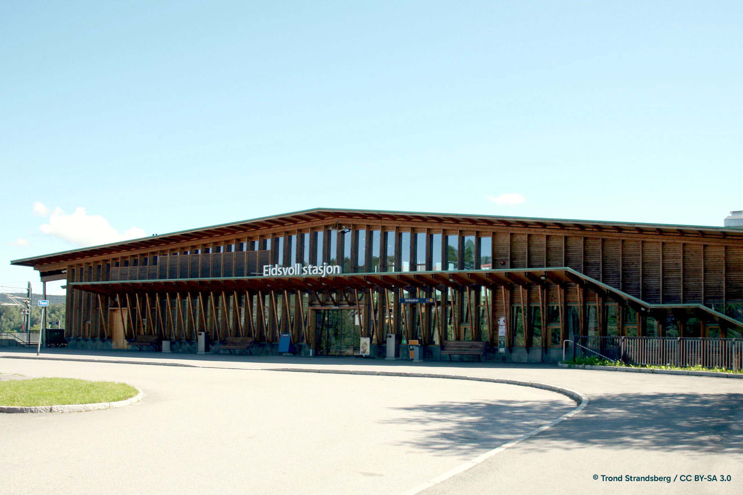 Bane NOR Eidsvoll stasjon